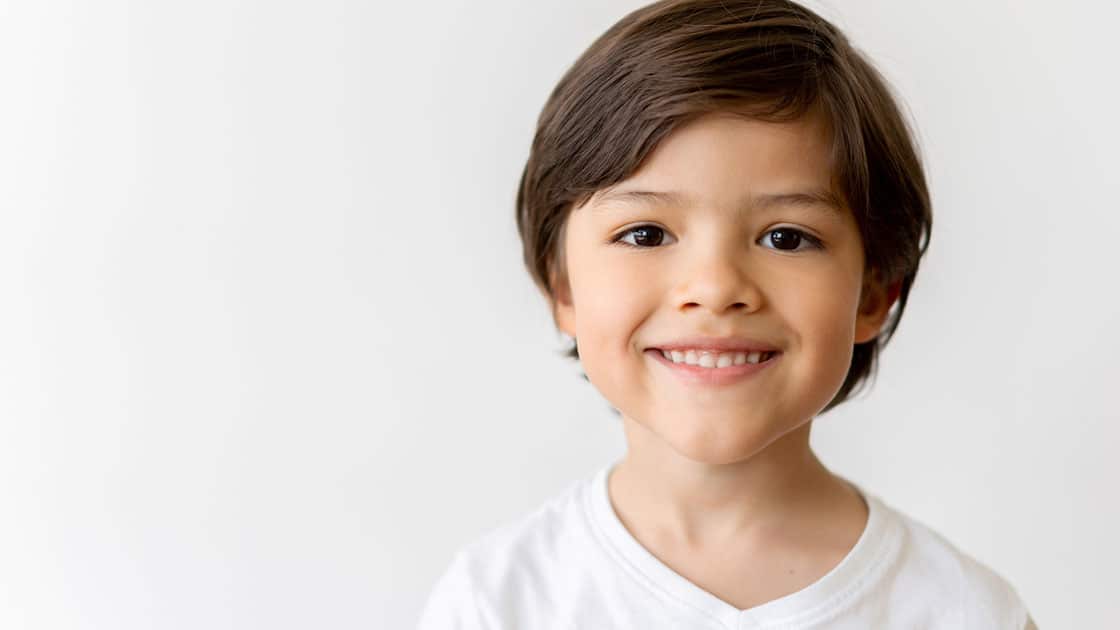 Interceptive Orthodontics Smiling Child